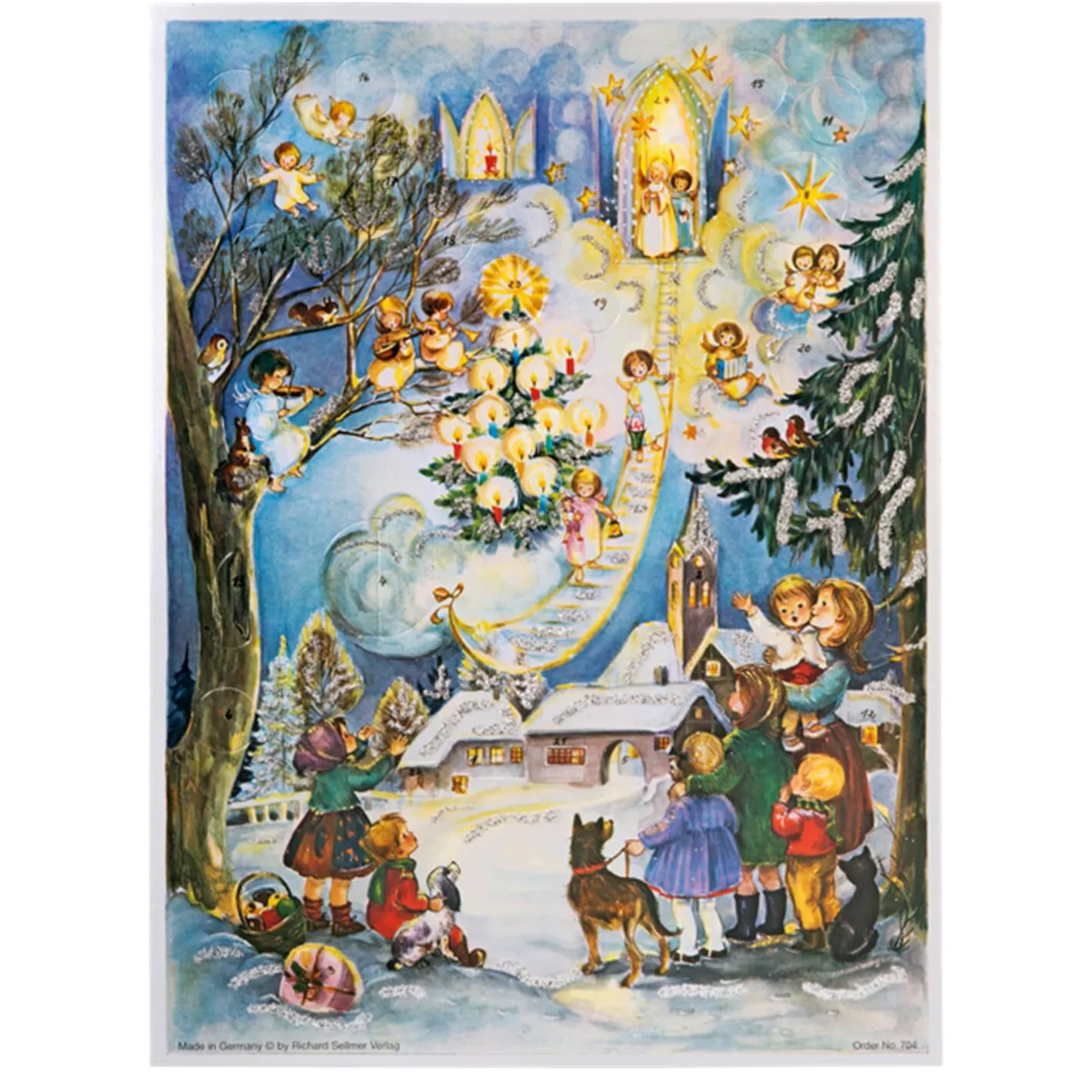 Adventskalender "Engelstreppe" Outlet
