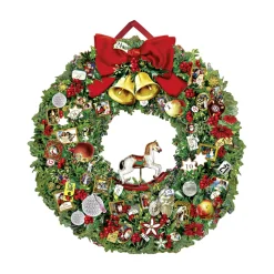 Adventskalender "Festlicher Weihnachtskranz"