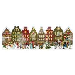 Adventskalender "Nostalgisches Häuserleporello"