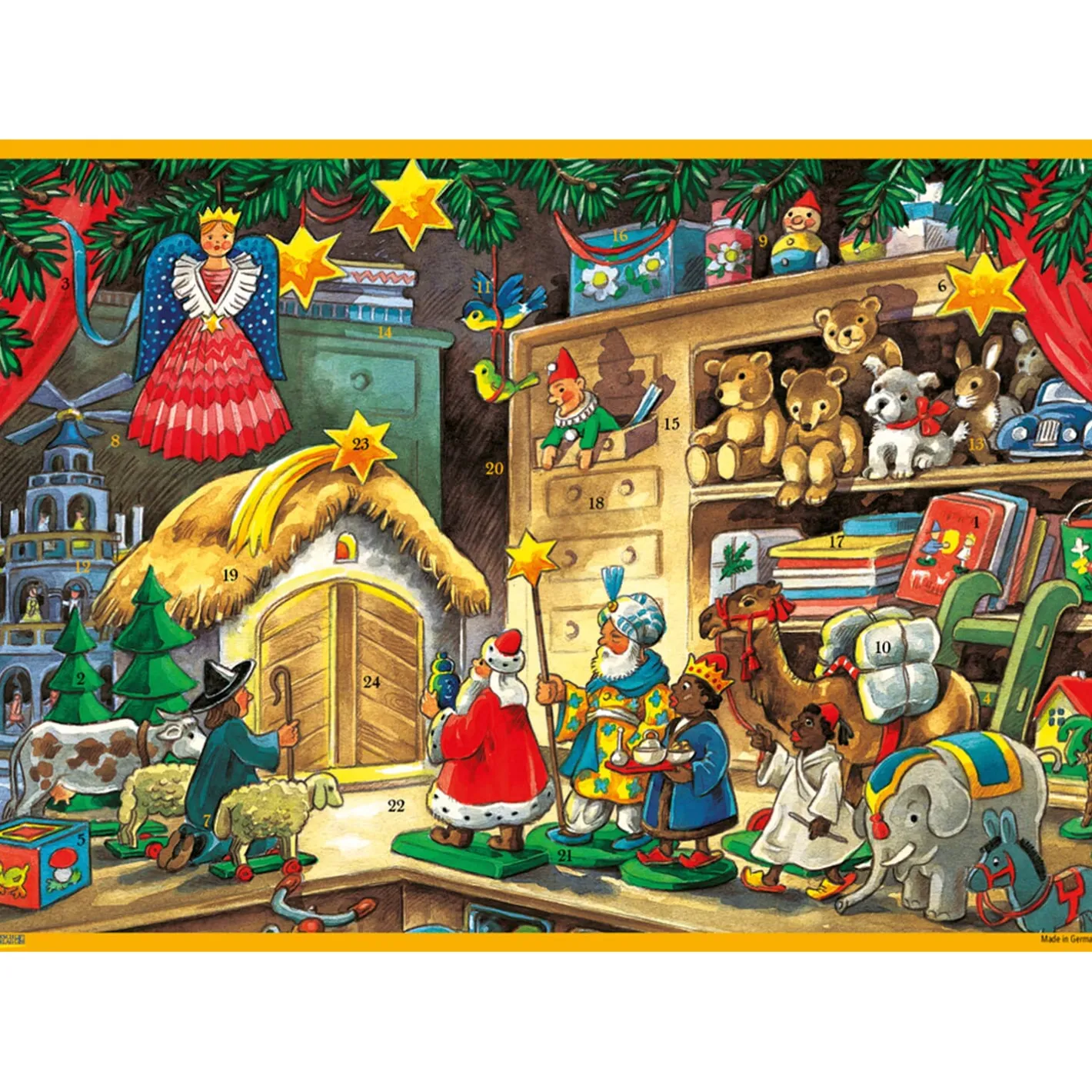Adventskalender "Weihnachten im Spielzimmer" Clearance