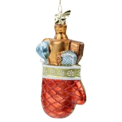 Poesie in Glas Backhandschuh mit Utensilien Hot