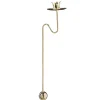 Balancelichthalter, goldfarben Sale