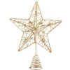 Baumspitze Stern mit kleinen Sternchen, gold Best