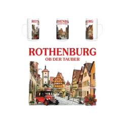 Bierglas "Silhouette Rothenburg", 0,5l Discount