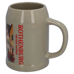 Bierkrug "Silhouette Rothenburg", 0,5 l Hot