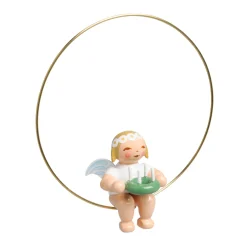 WENDT & KÜHN Christbaumengel im Ring, mit Kranz Online