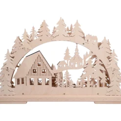 RATAGS Holzdesign 3-D Schwibbogen 