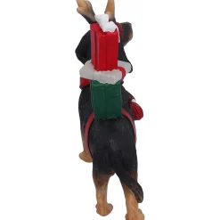 Dackel mit Geschenken, Standfigur Sale