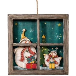 Deko-Fenster "Weihnachtsabend" Hot