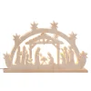 RATAGS Holzdesign Doppelschwibbogen "Heilige Nacht", 115V mit USB A-Anschluss Best