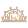 RATAGS Holzdesign Doppelschwibbogen "Heilige Nacht", 230V mit USB A-Anschluss Discount