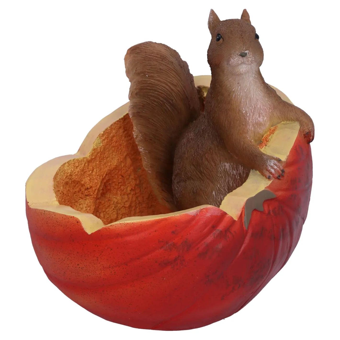Eichhörnchen in Kürbis, Standfigur
