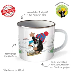 Trötsch Verlag Emailletasse 