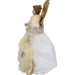 Engel, beige/goldfarben, Standfigur Clearance