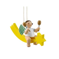 WENDT & KÜHN Engel mit Maracas auf Sternschweif Online