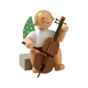 WENDT & KÜHN Engel mit Violoncello, sitzend New