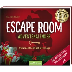 Escape-Room-Adventskalender "Weihnachtliche Schnitzeljagd" Online