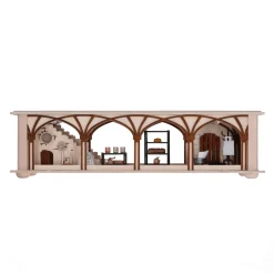 RATAGS Holzdesign Fensterbank "Vorratskeller", 230V mit USB A-Anschluss Discount