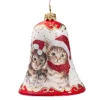 Glasglocke weiß Katzenweihnacht Online