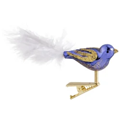 Poesie in Glas Glasvogel, lila-goldfarben Sale