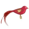 Poesie in Glas Glasvogel, rot-kupfer Sale