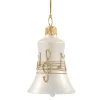 Glocke cremefarben mit Notenband Discount