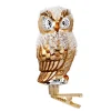 Poesie in Glas Goldene Eule mit Clip Best