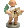 WENDT & KÜHN Gratulant, Engel mit Geschenk, Goldedition No7 New