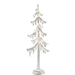 Große Wintertanne, beleuchtet Hot