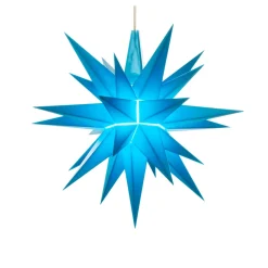 Herrnhuter Sterne Herrnhuter Stern, blau, 13 cm, Kunststoff New