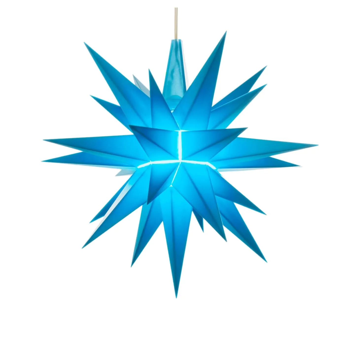 Herrnhuter Sterne Herrnhuter Stern, blau, 13 cm, Kunststoff New