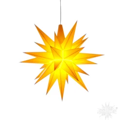 Herrnhuter Sterne Herrnhuter Stern, gelb, 13 cm, Kunststoff Clearance
