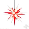 Herrnhuter Sterne Herrnhuter Stern, weiß-rot, 68 cm Online