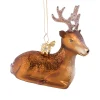 Poesie in Glas Hirsch liegend Sale