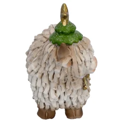 Hochlandrind mit grüner Mütze, Standfigur New