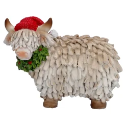 Hochlandrind mit roter Mütze, Standfigur Best
