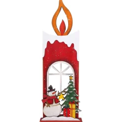 Holzaufsteller "Im Kerzenschein" Discount