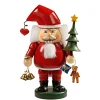 Käthes Original Holzknackl "Weihnachtsmann", 13,5 cm Clearance
