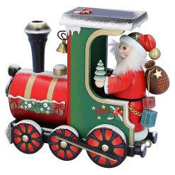 Käthes Original Holzknoddl "Weihnachtsreise", Räuchermännchen Hot