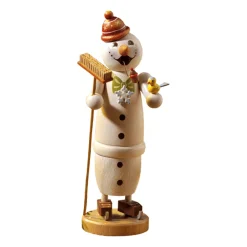 Käthes Original Holzmannl "Schneemann", Räuchermännchen Clearance
