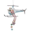 Käthes Original Hubschrauber mit Weihnachtsmann