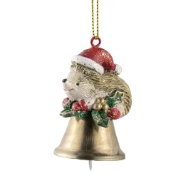 Igel auf Glocke