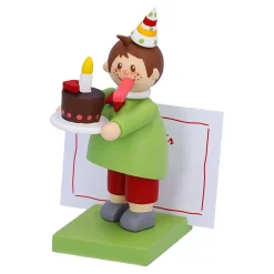 Käthes Original Junge mit Torte "Herzlichen Glückwunsch" Online