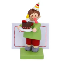 Käthes Original Junge mit Torte "Herzlichen Glückwunsch" Online