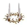 Kerzenhalter Adventskranz - Blätter Clearance