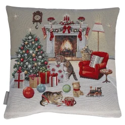 Sandner Kissenhülle "Katzenweihnacht" Discount