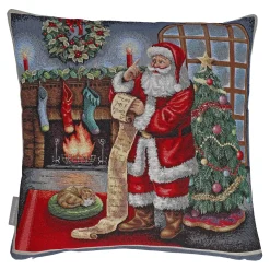 Sandner Kissenhülle "Weihnachtsmann mit Wunschzettel" Online