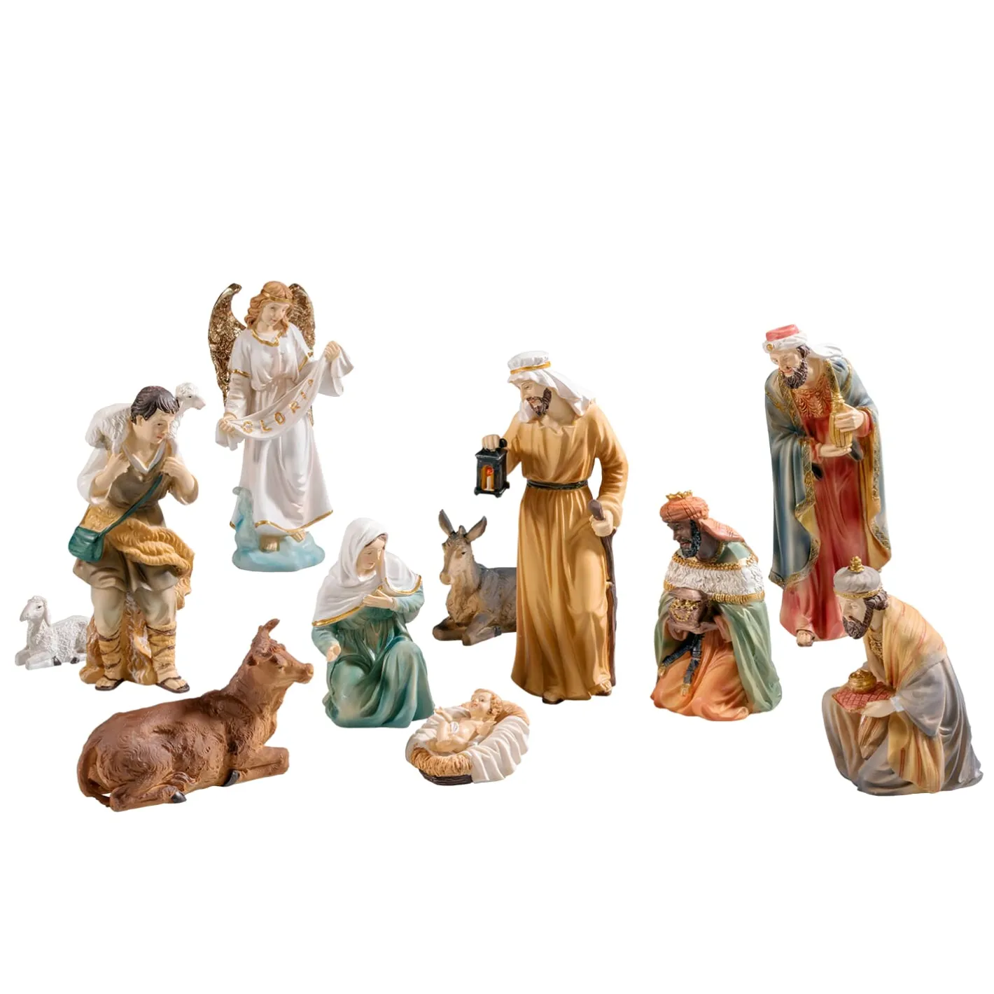 Krippenfiguren "Stille Nacht"
