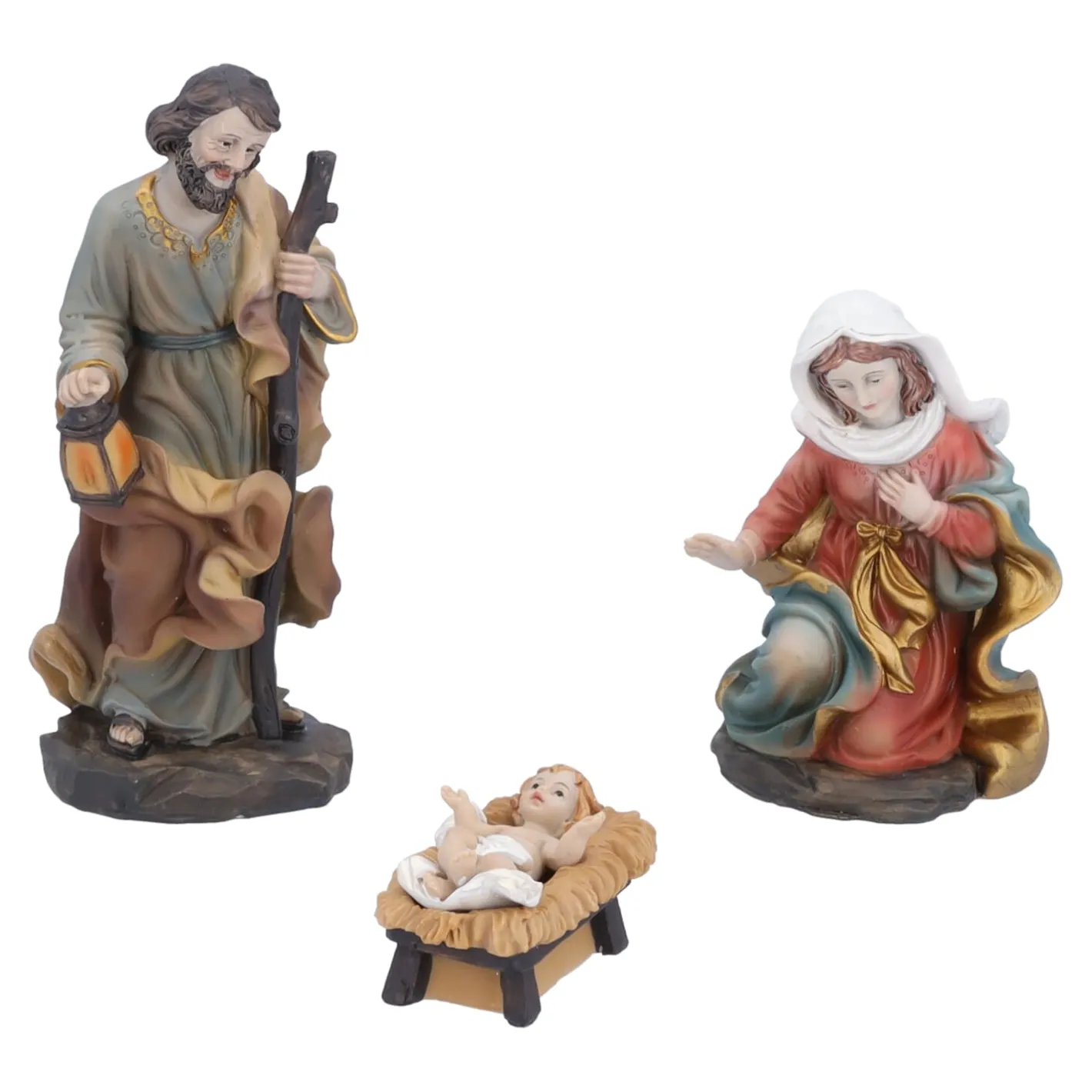 Krippenfiguren "Uns ist ein Kind geboren" Sale