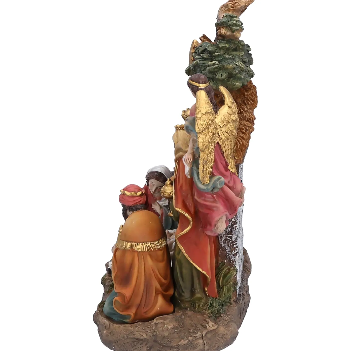 Krippenszene "Heilige Familie unter Baum"